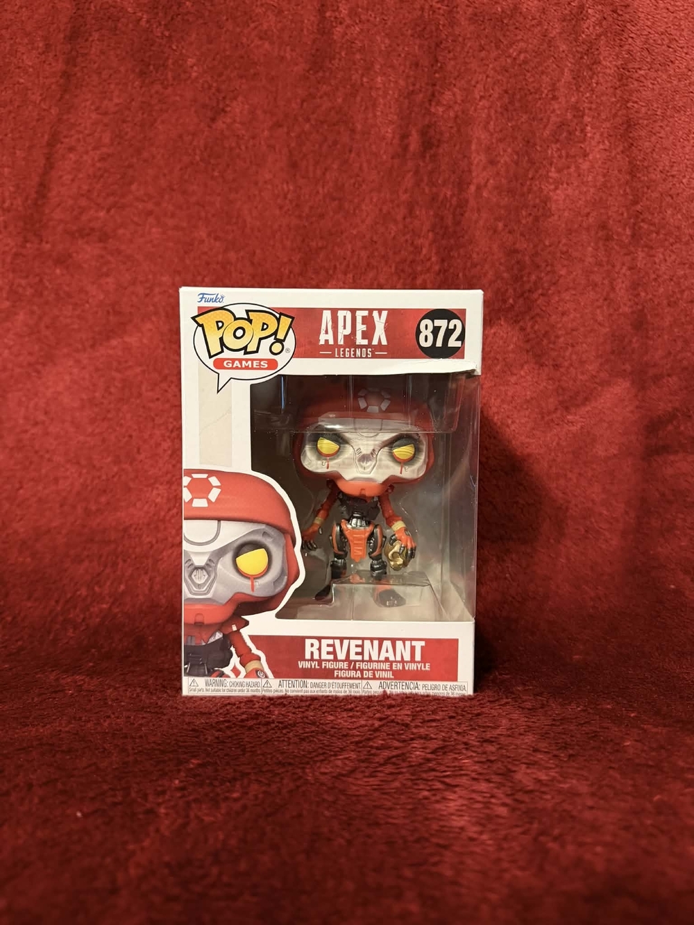 ✨️RARE✨️ Funko Pop! Games Apex Legends Revenant #872 - Red and Black